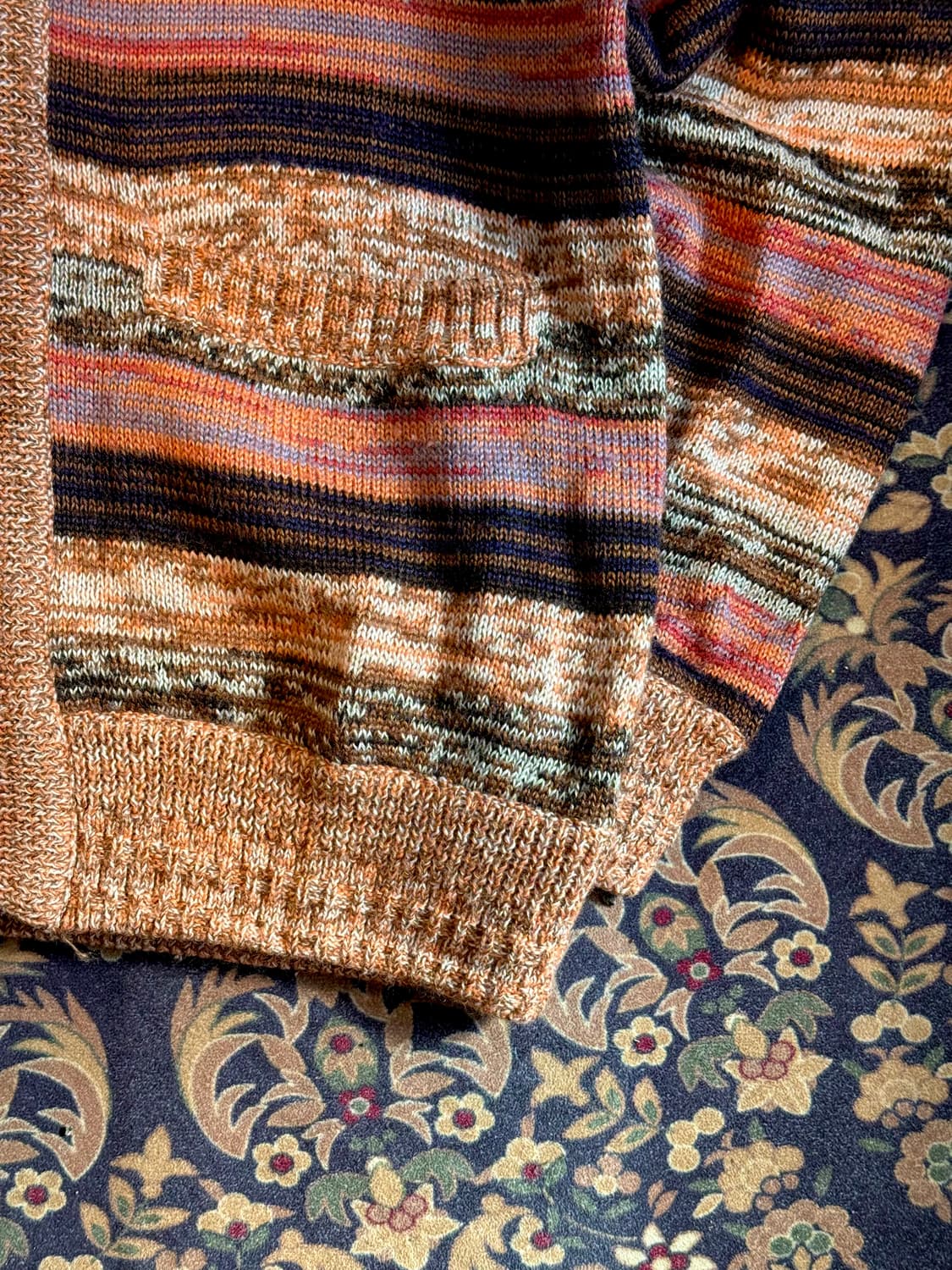 Kriff mayer 스트라이프 숄카라 가디건 상품이미지4