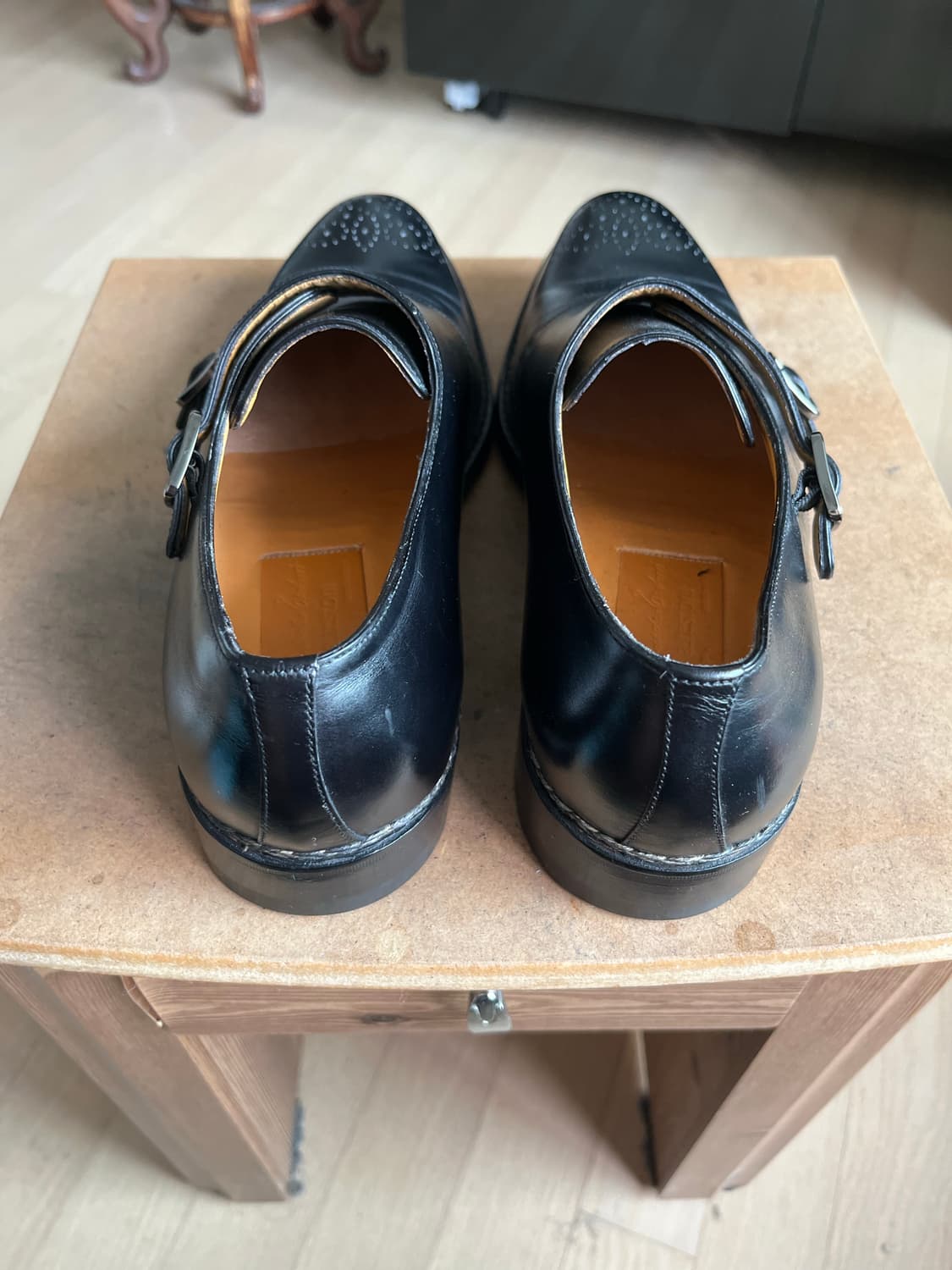 a.testoni 더블몽크 스트랩 슈즈 상품이미지3