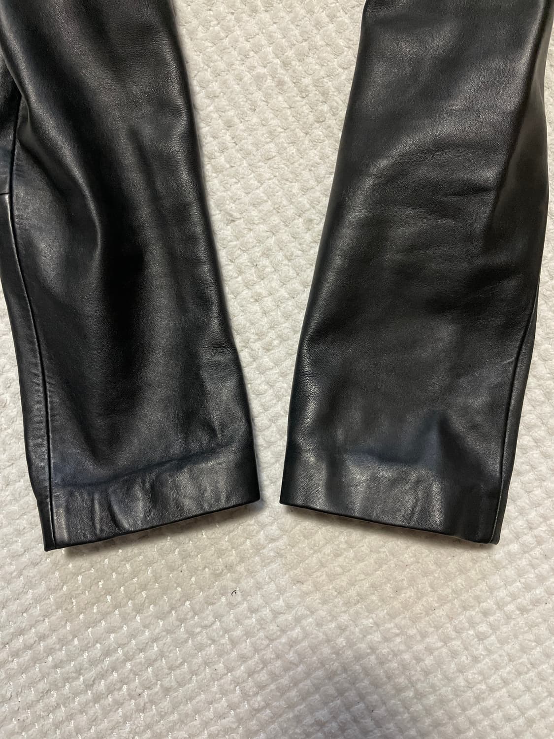 광희시장 웨스턴 무드 3버튼 램스킨 양가죽 레더 자켓 상품이미지5