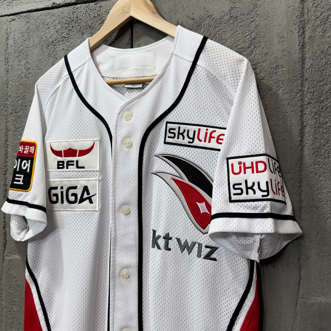 KT WIZ 수원파크 베이스볼 져지 주석 에디션 (L)   상품이미지5