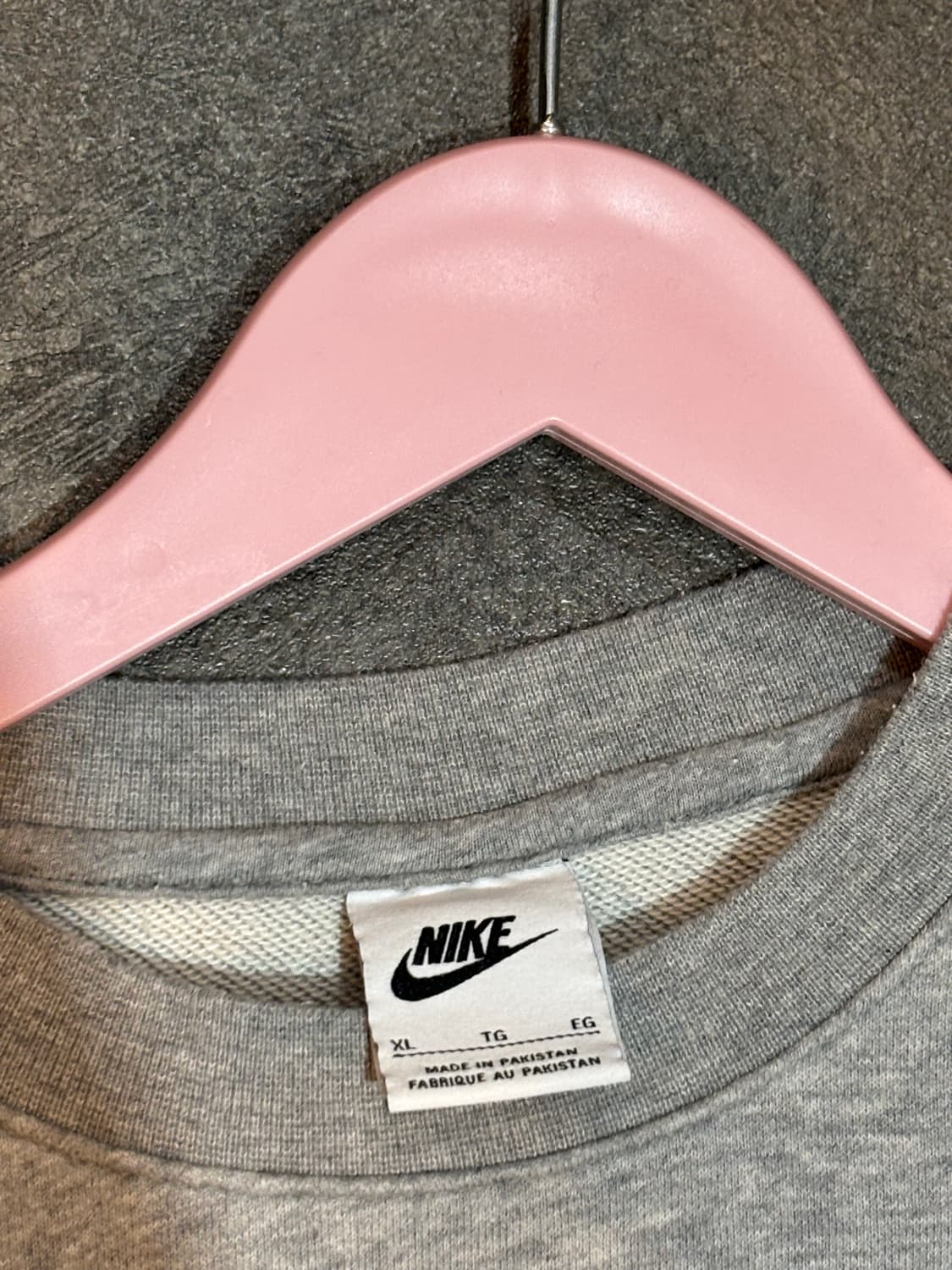 나이키 맨투맨 그레이 티셔츠 XL 상품이미지5