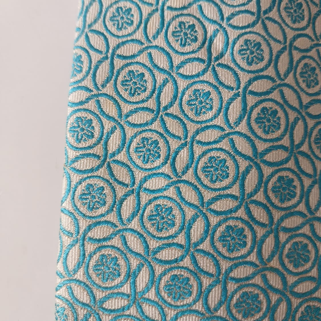 베르사체 실크 민트 자카드 넥타이 9.5cm A등급 A19672 상품이미지6