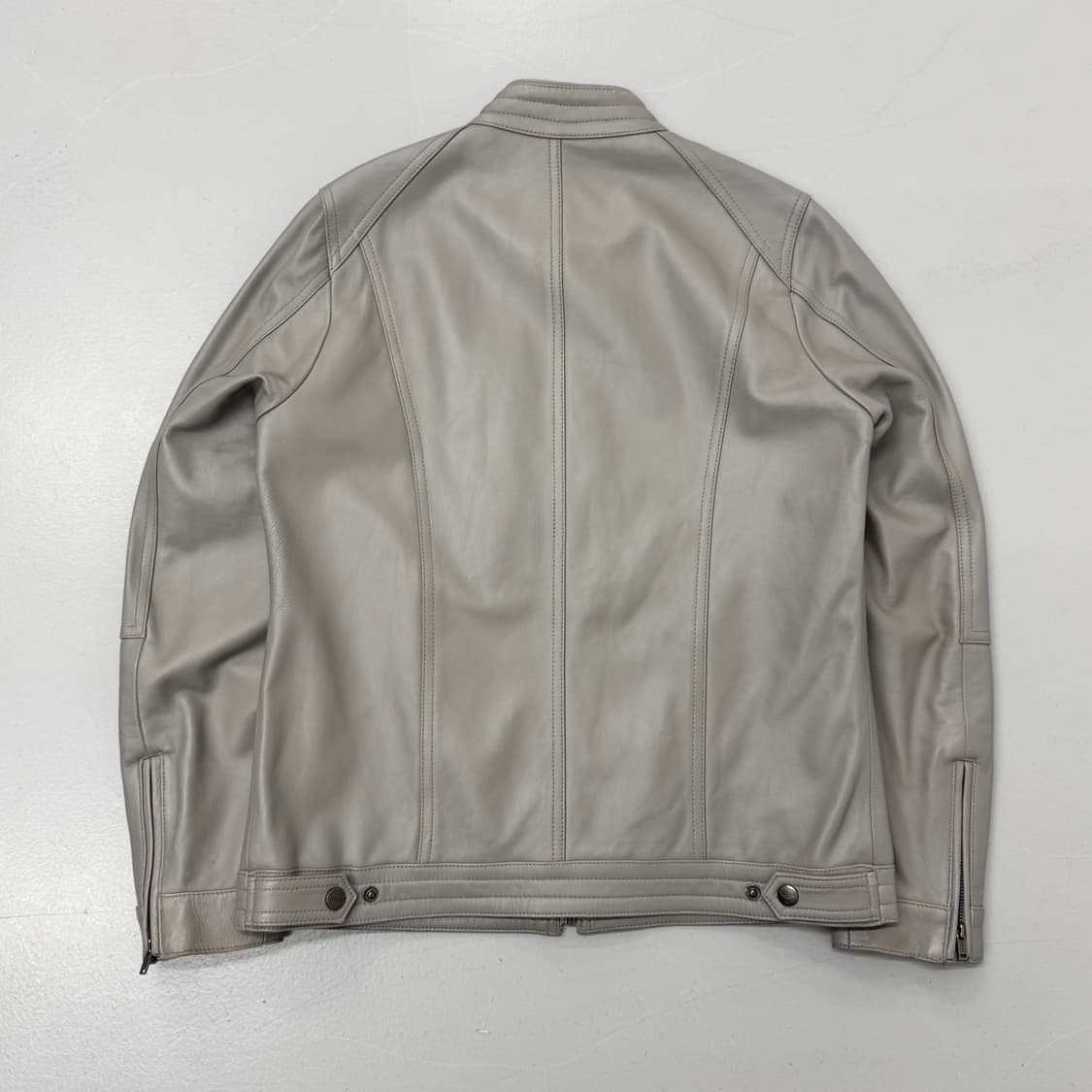 바이커 리얼레더 양가죽 라이더 램스킨 가죽자켓 상품이미지3