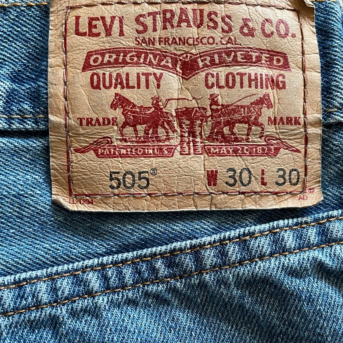 Levi’s 505 straight fit 상품이미지4