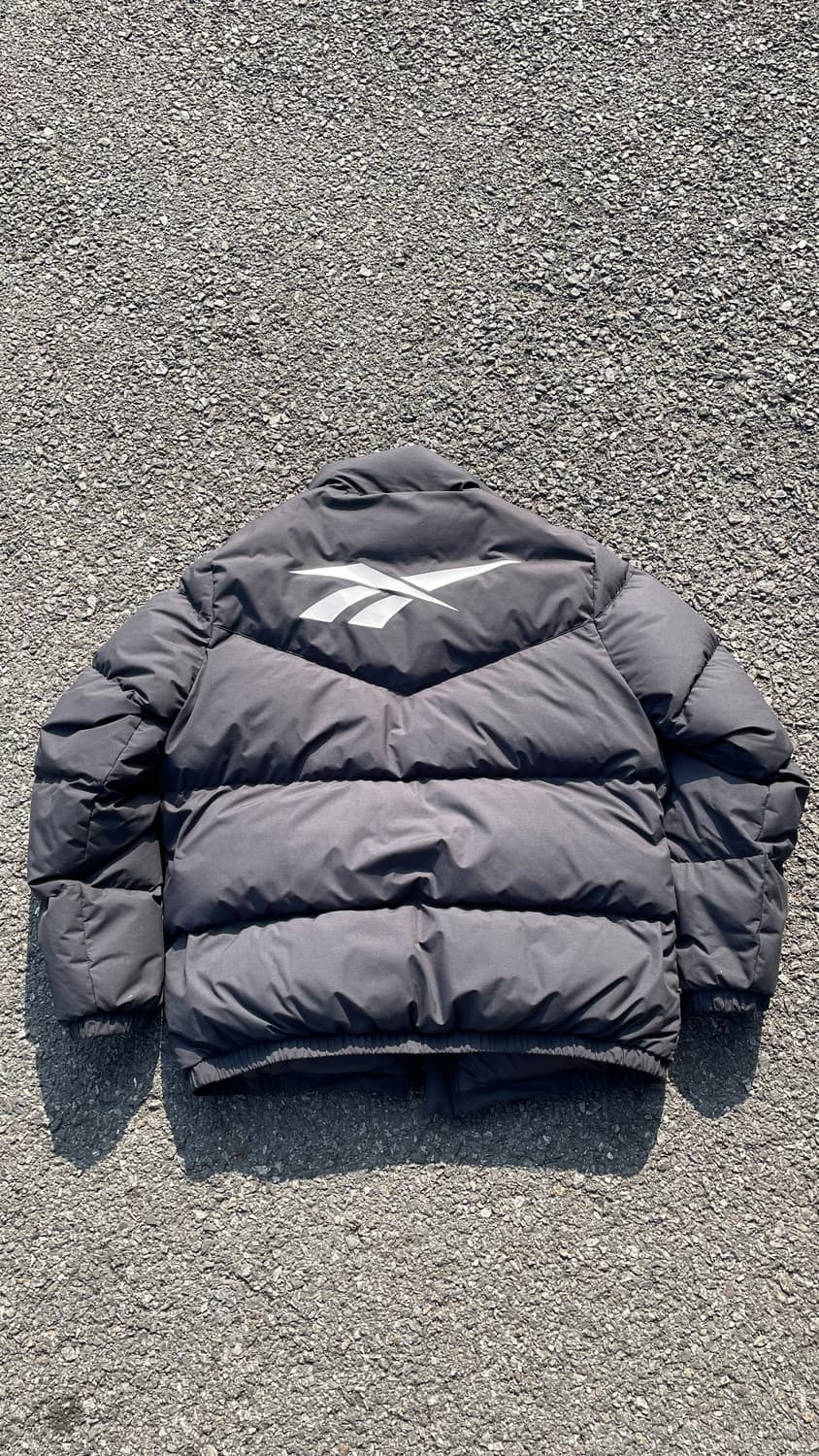 리복 패딩 블랙 L 상품이미지2