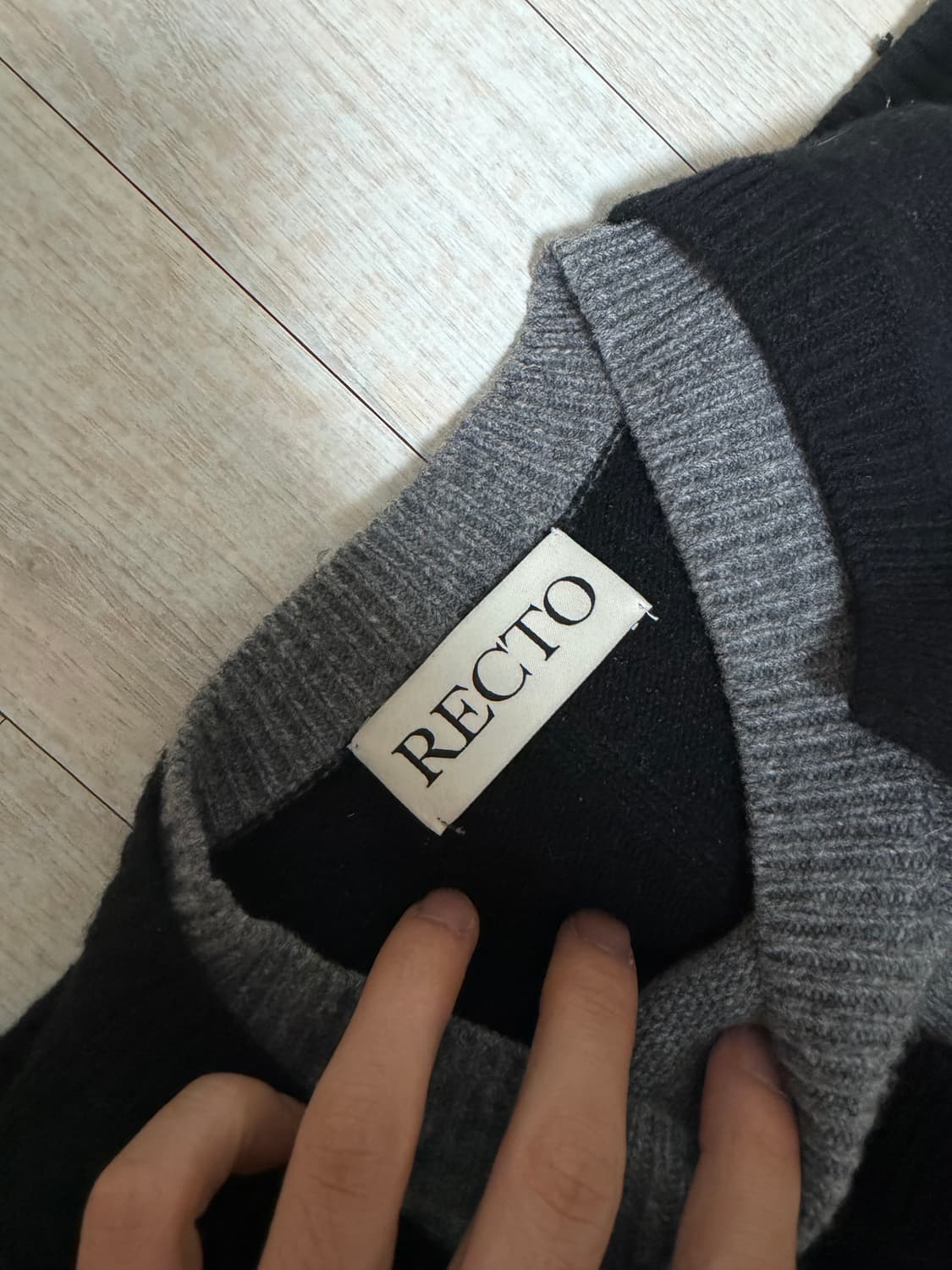 렉토 더블레이어드 니트 엠 상품이미지3