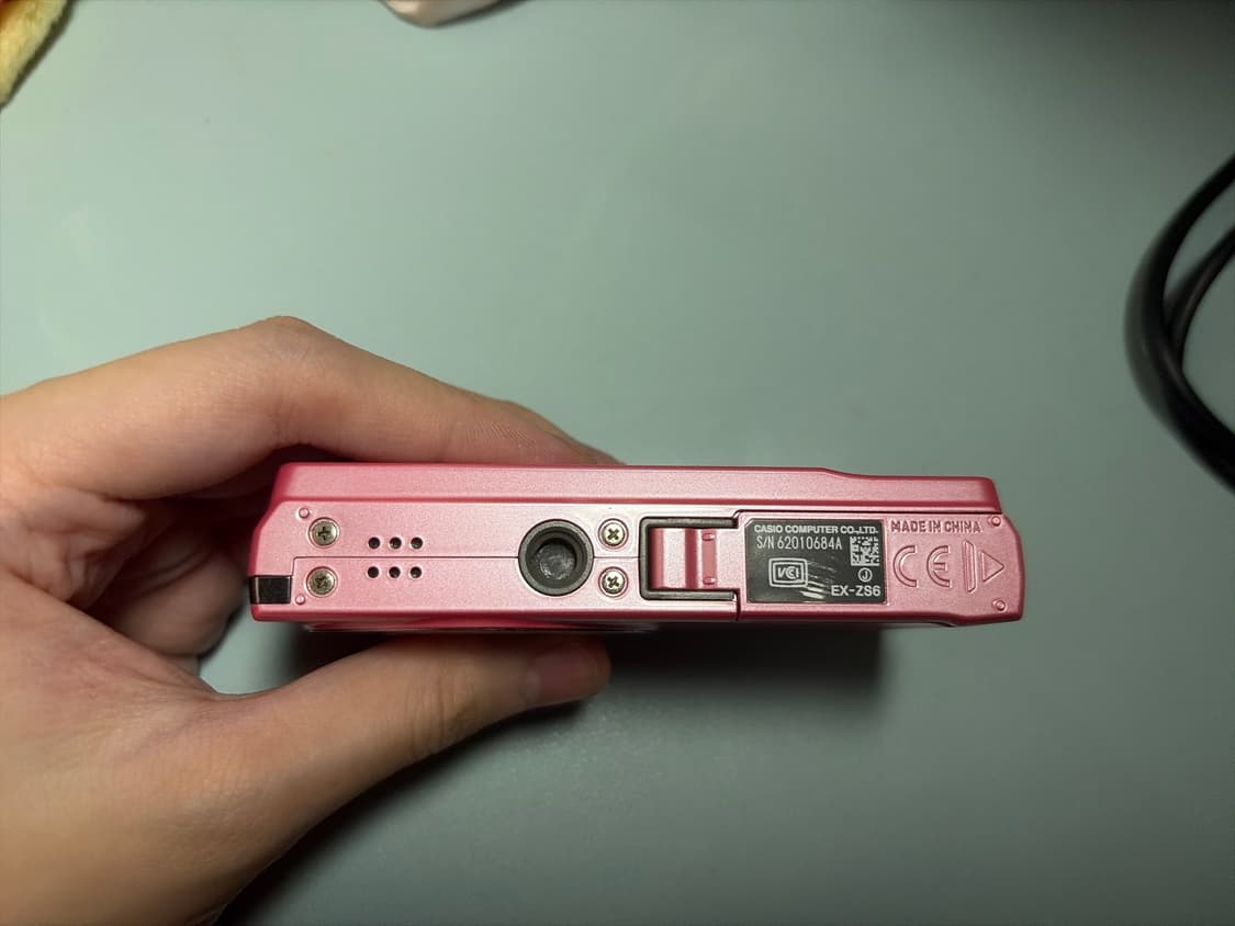 작례🅾️ 상태좋음 카시오 엑슬림zs6 핑크(풀셋/ 네고가능) 상품이미지3