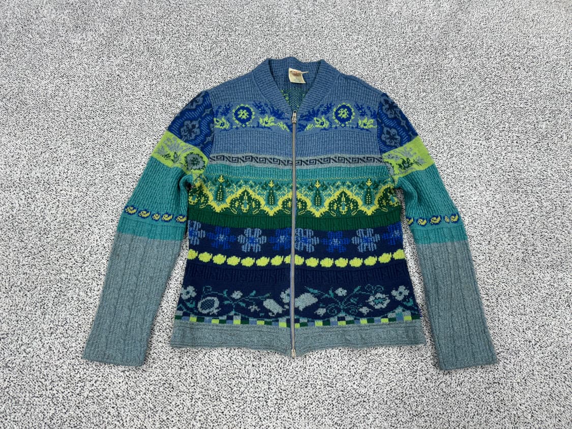 오일릴리 알파카 혼방 가디건 상품이미지1