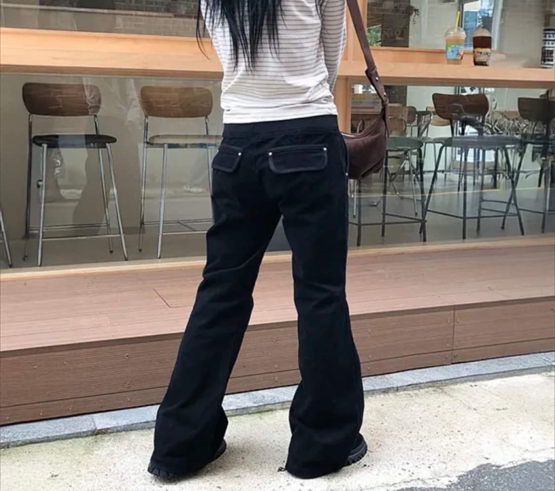 ootj 부츠컷 팬츠 상품이미지1