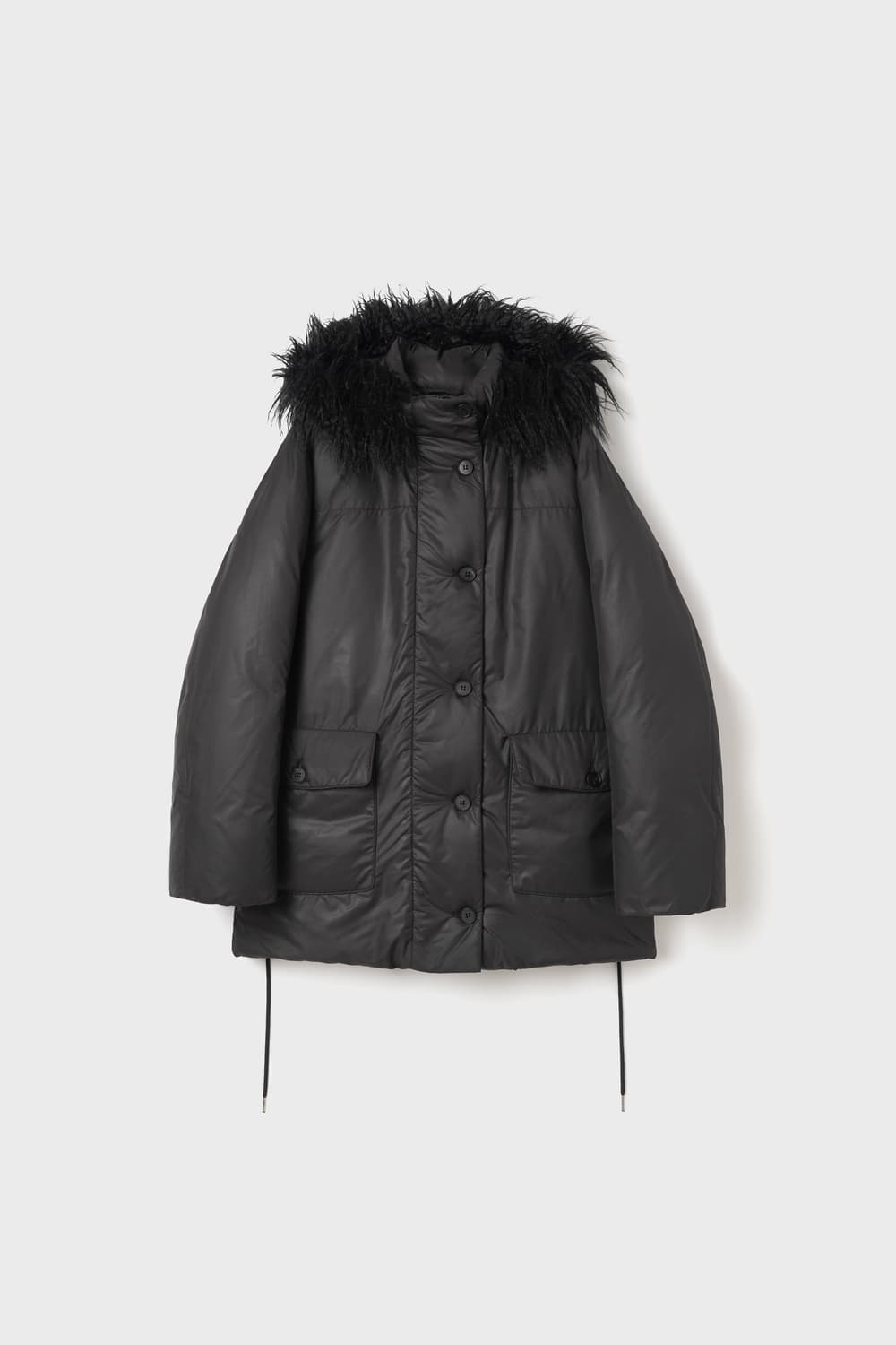 버뮬라 glossy half down 패딩 상품이미지1