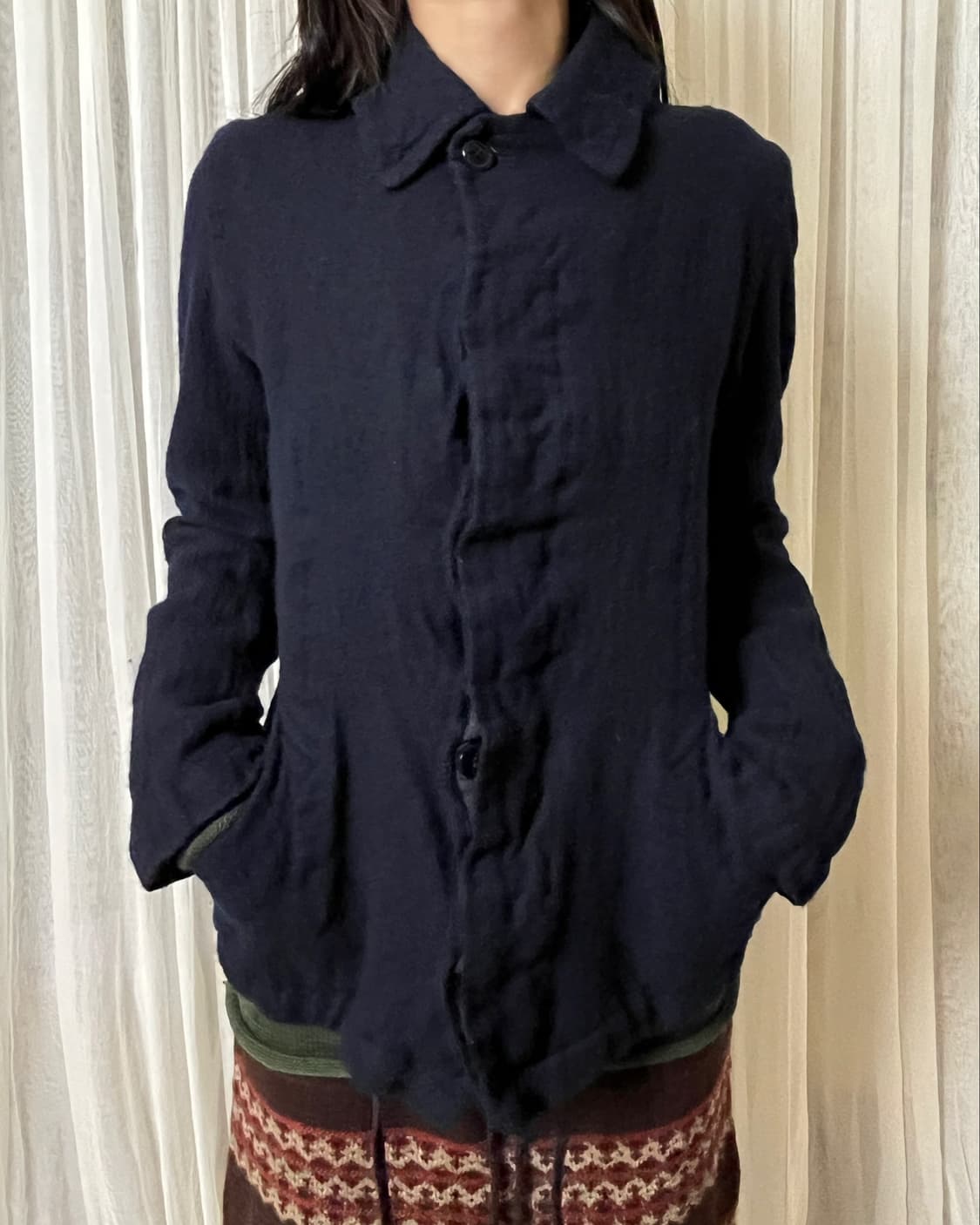 꼼데가르송 축융 울 자켓 Comme des garcons  상품이미지7