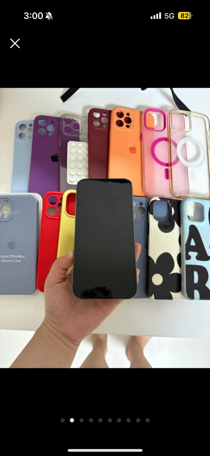 아이폰12 Pro Max 그레이 128GB+무료 케이스 14종 상품이미지2