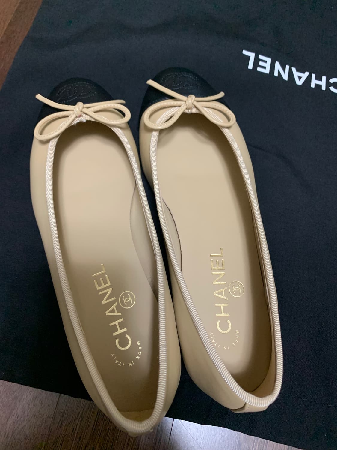 샤넬스타일 플랫슈즈 상품이미지1