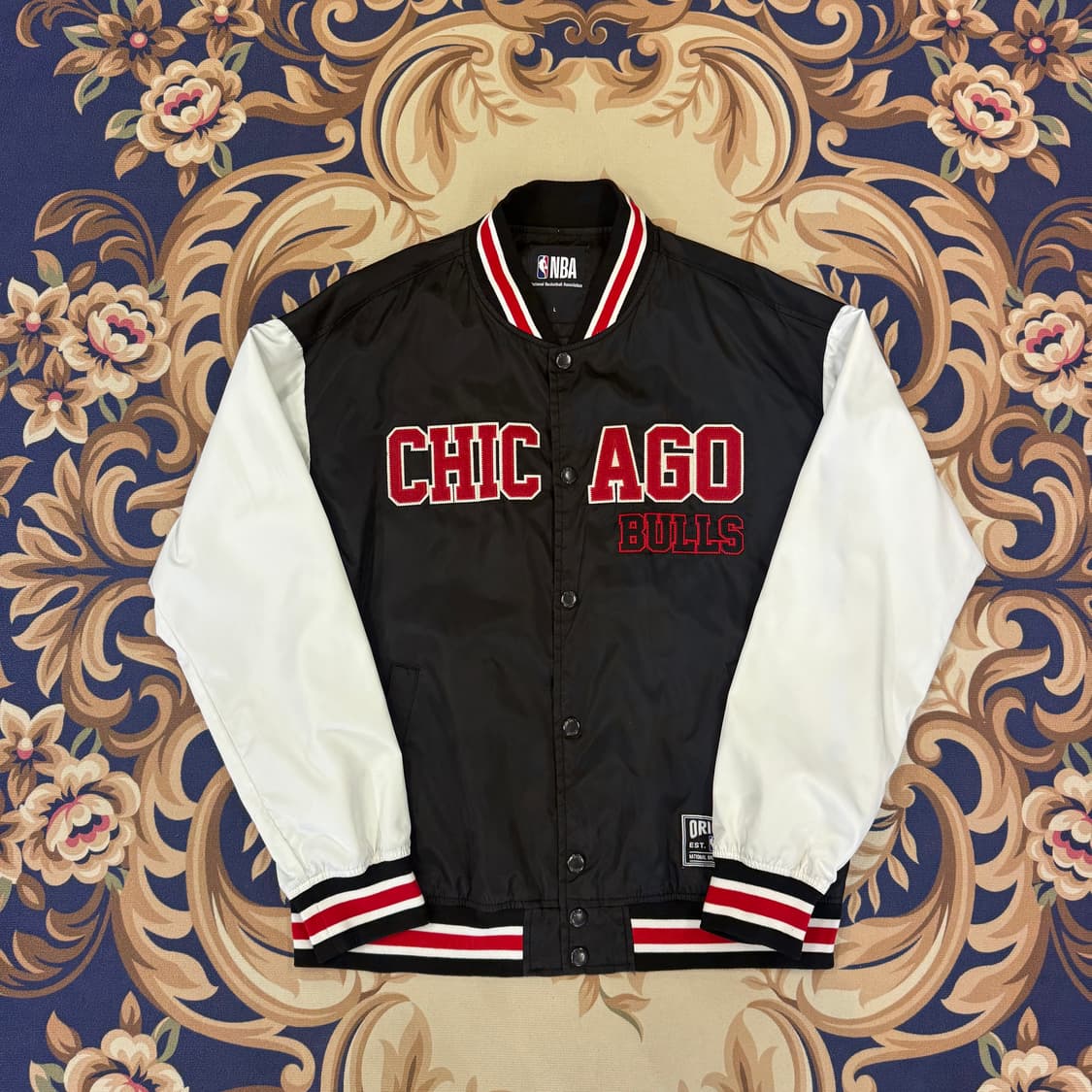 (L)엔비에이NBA 시카고 불스 우븐 스타디움자켓 상품이미지1