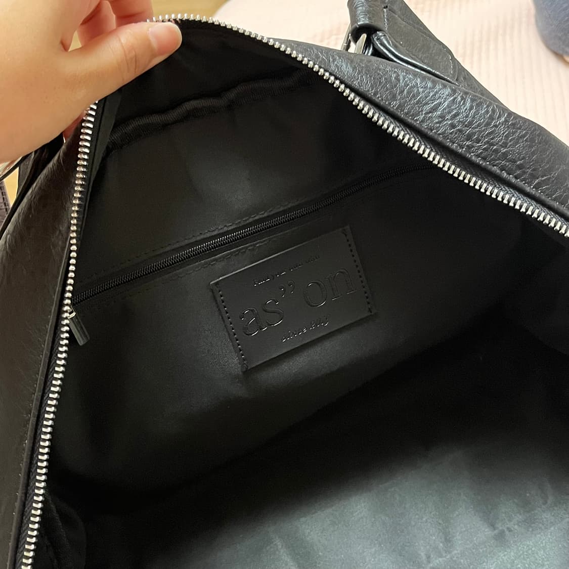 애즈온 BONITA BIG BAG - BLACK 상품이미지4