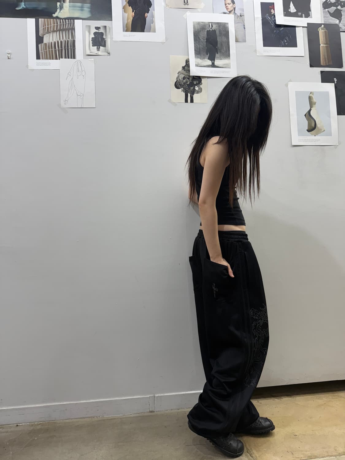 도그타운 와이드 오리엔탈 트랙팬츠 상품이미지5