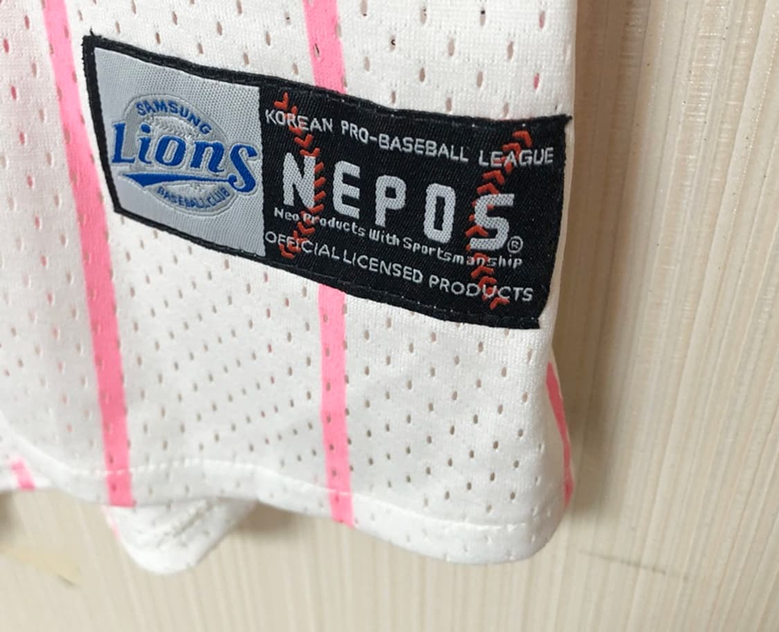 KBO 삼성라이온즈 (왕조) 핑크유니폼/져지 11호(85) 상품이미지7