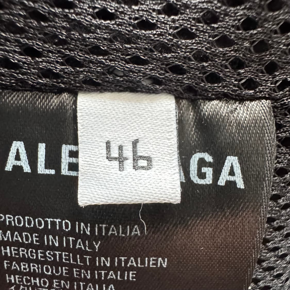 BALENCIAGA 오버사이즈 트랙 자켓 발렌시아가 후리스 XXL 46 상품이미지7