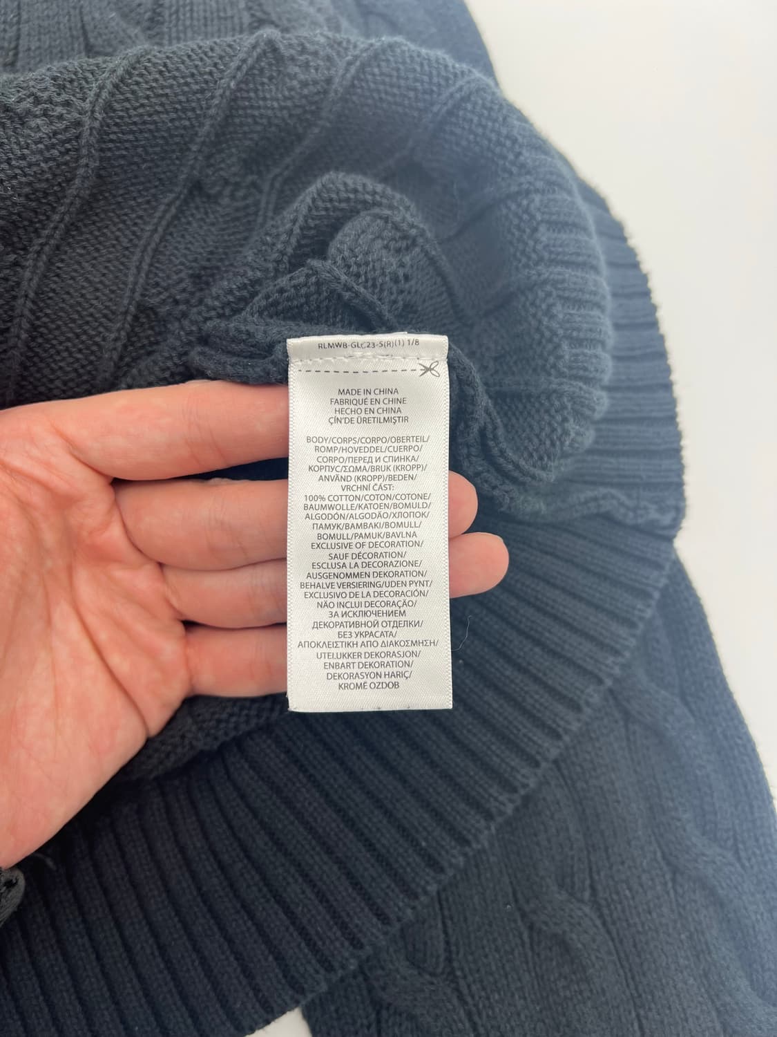 폴로 랄프로렌 케이블 니트 상품이미지4