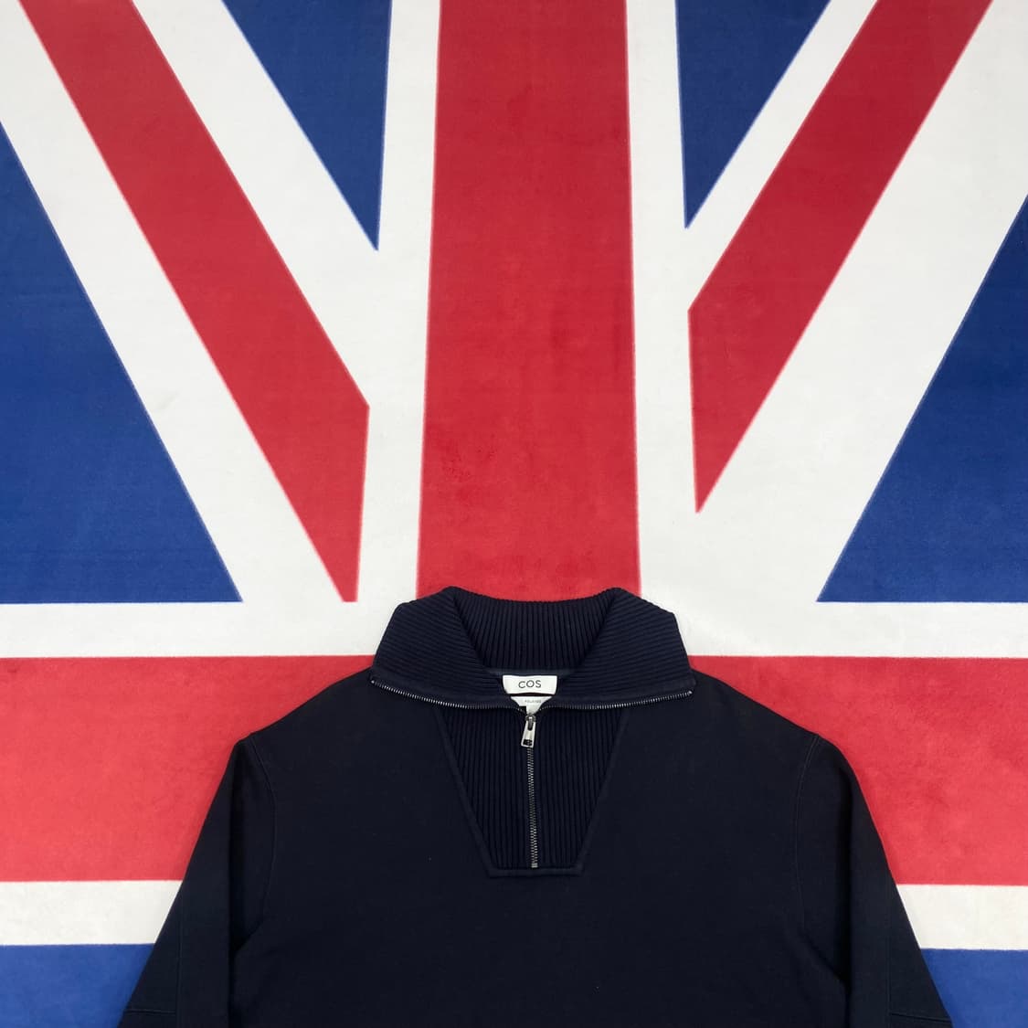 COS 반집업 맨투맨 L  상품이미지2