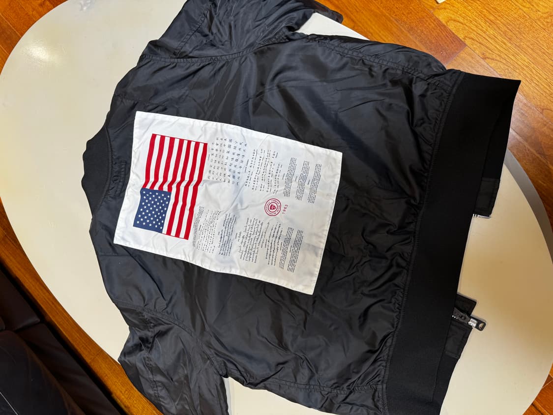 [정품택 제공] 알파인더스트리 리버시블 L2B 항공점퍼 XL 상품이미지6