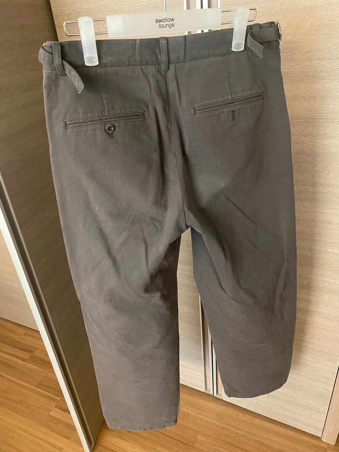 노운 스트레이트 치노팬츠 그레이 1 (32 전후) 상품이미지2