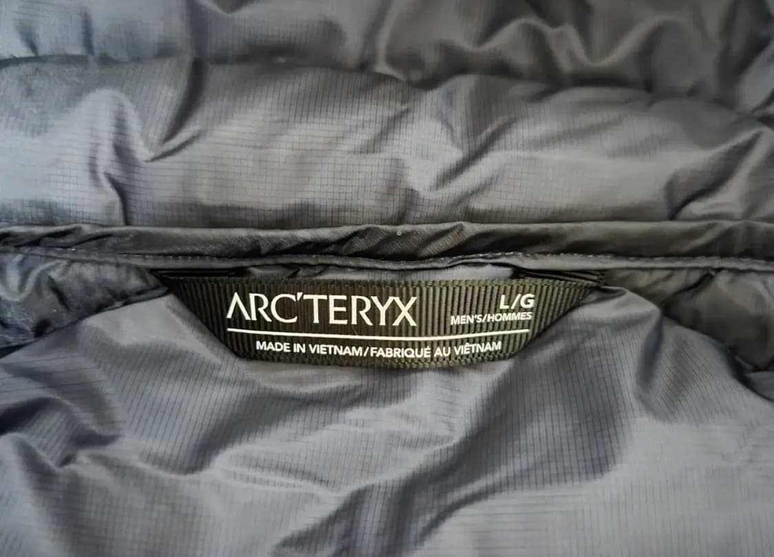 아크테릭스 세륨후디 블랙사파이어 L size 상품이미지3