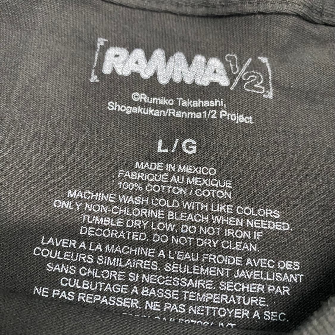 란마 오피셜 애니메이션 티셔츠 상품이미지3