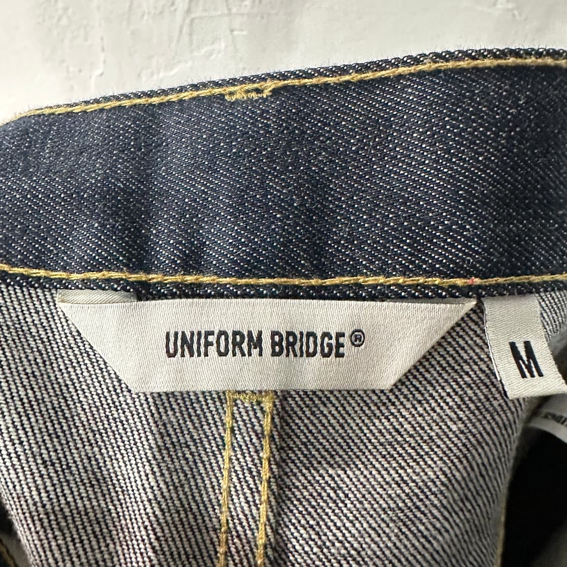 유니폼브릿지 셀비지 청바지 M 상품이미지4