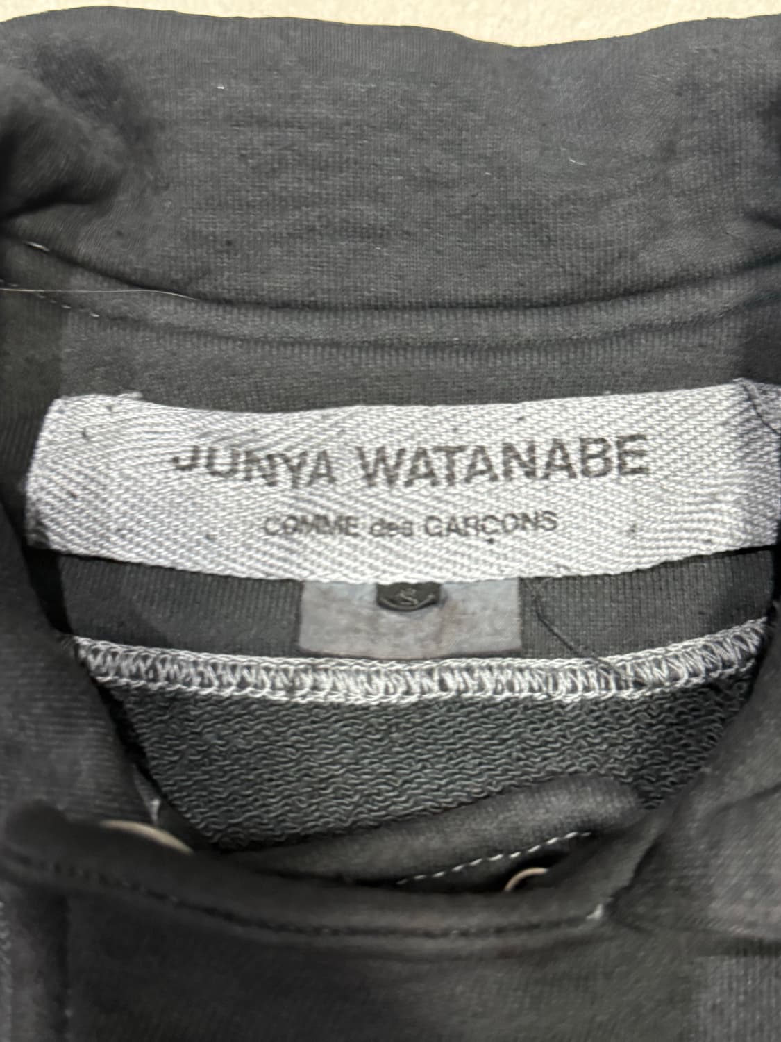 2013 준야 와타나베 전면부 3중 지퍼 면 라이더 자켓 상품이미지2