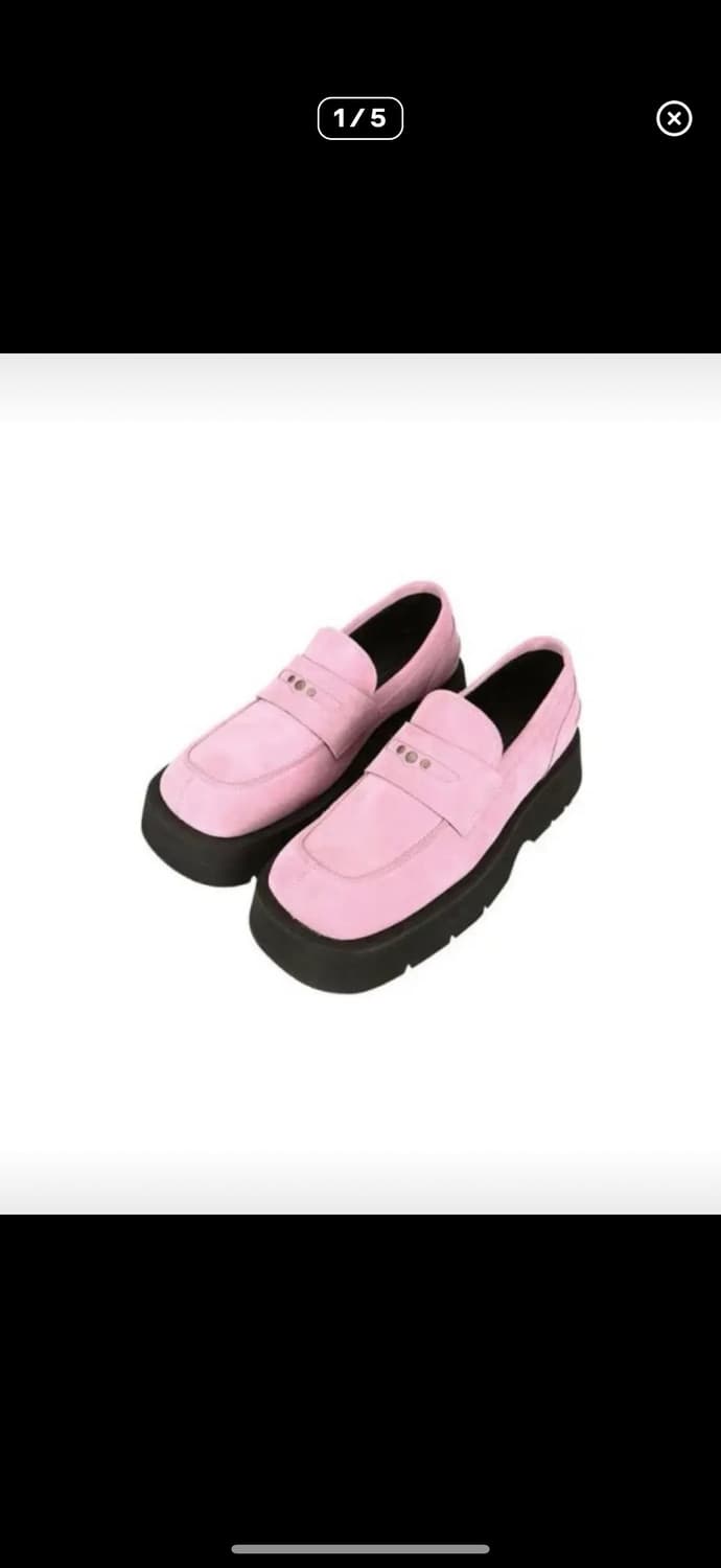 앤더슨벨 핑크 로퍼 상품이미지1