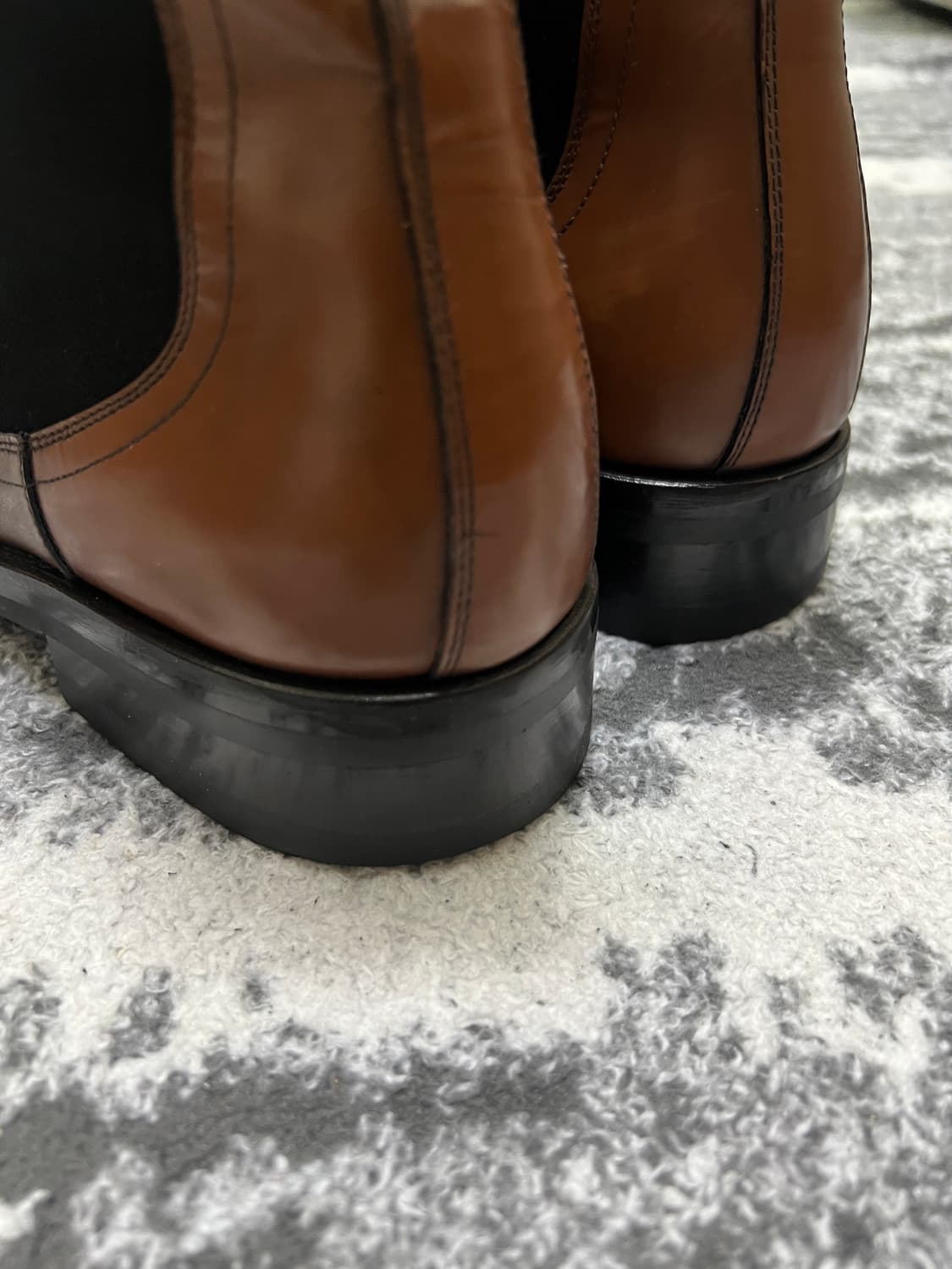 드리스반노튼 스퀘어토 브라운 부츠 42 상품이미지8