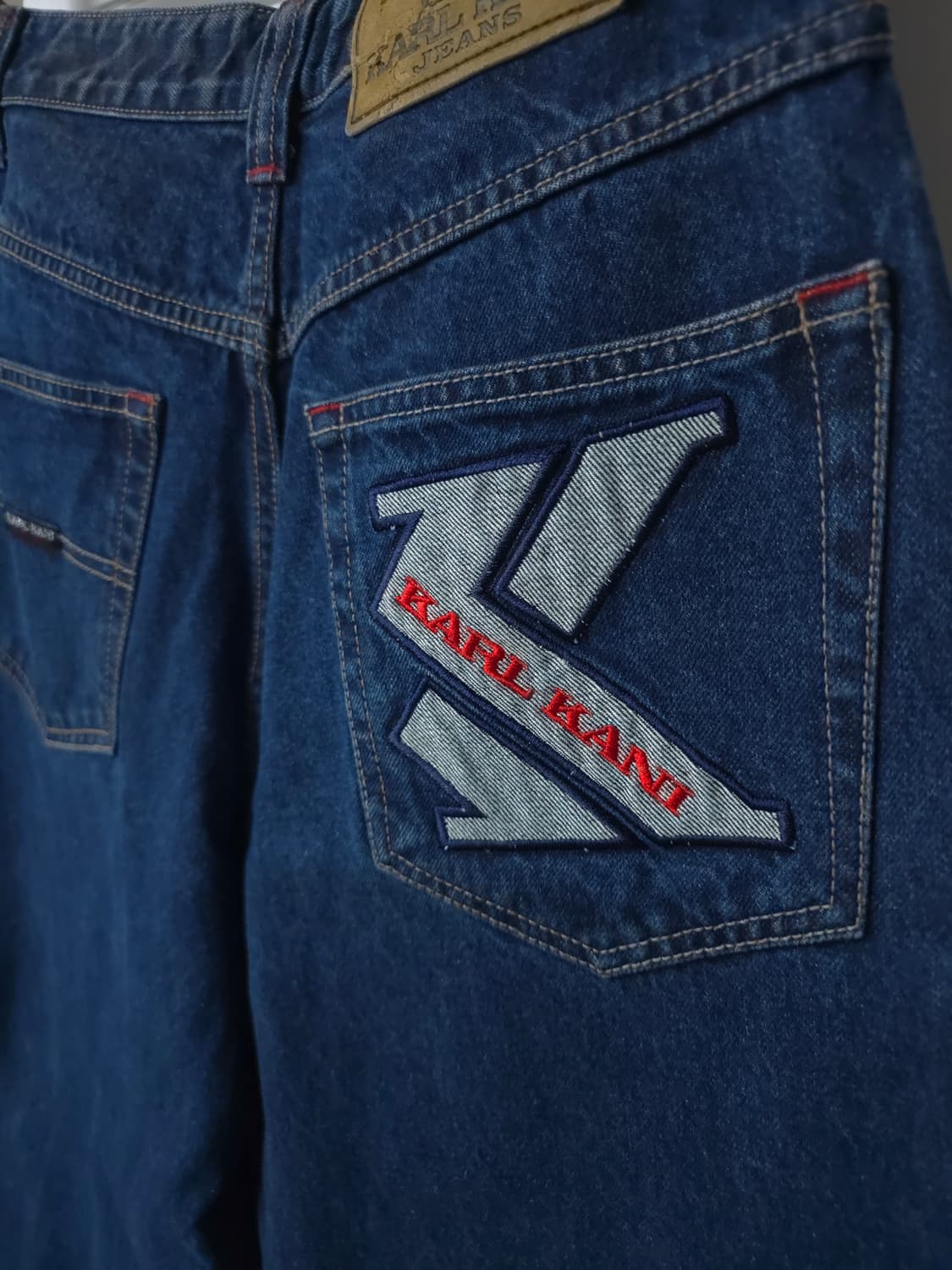 칼카니(Karl Kani) Y2K 데님팬츠(여성28) 상품이미지8