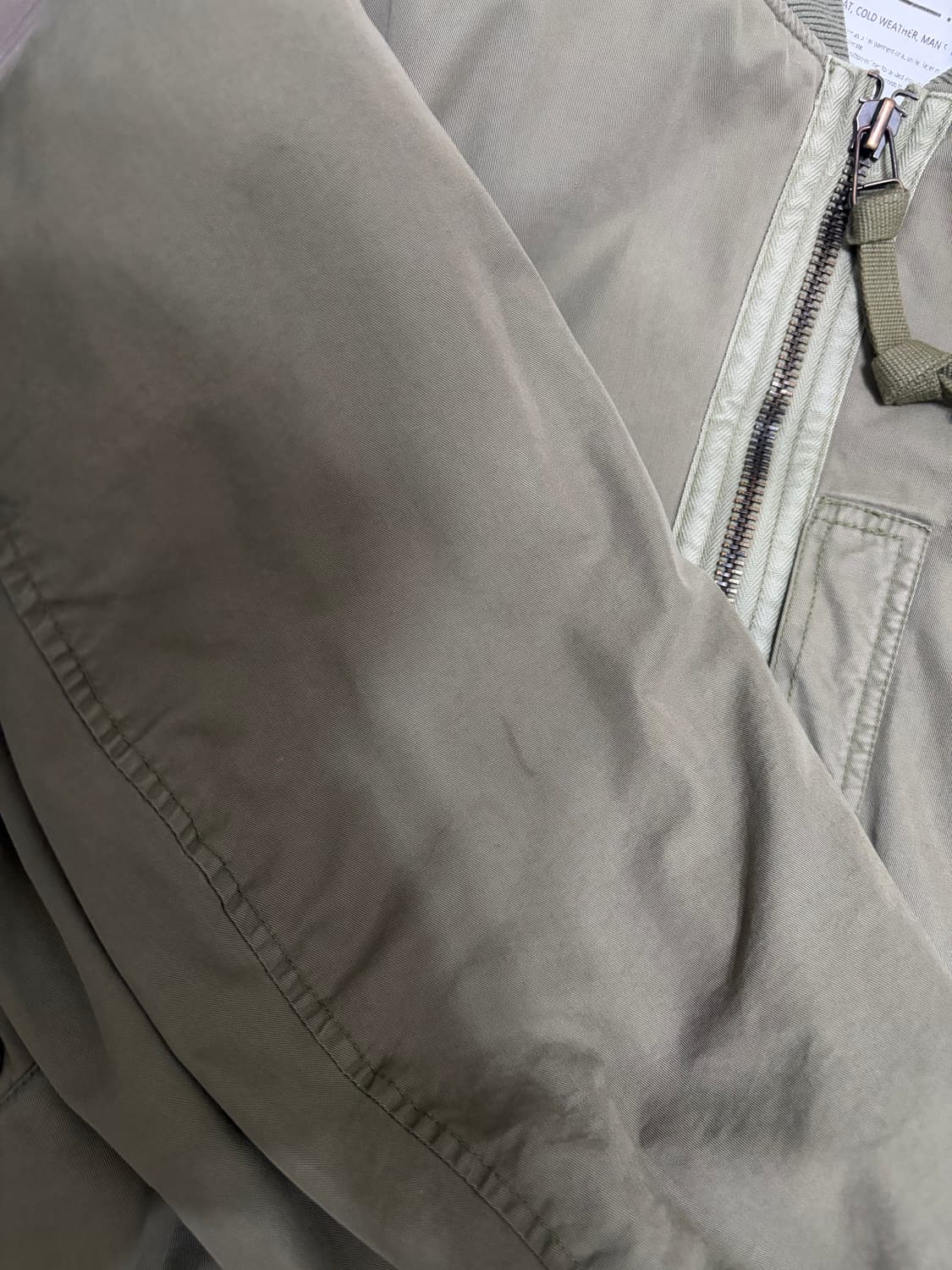 블랙아웃 마원 ma-1 올리브 m사이즈 상품이미지3