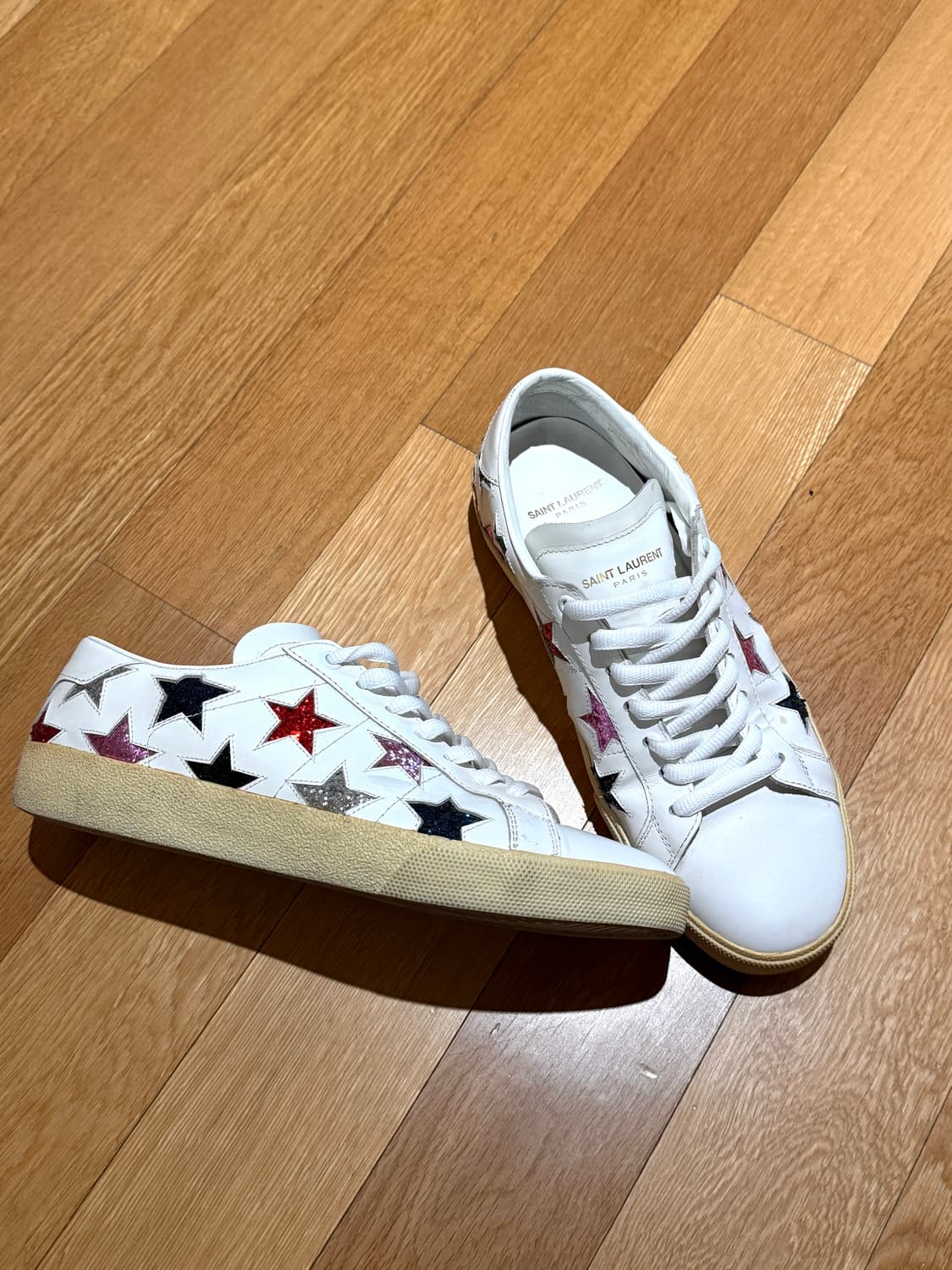 생로랑 멀티스타패치 스니커즈 41.5 (265) 상품이미지6