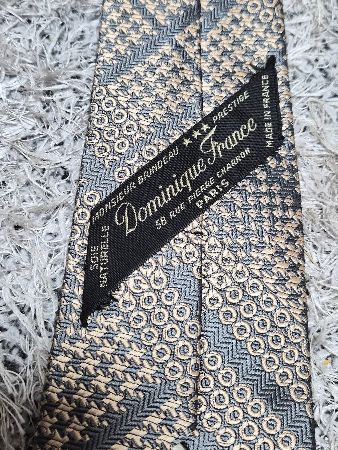 도미니크프랑스 하운드투스 패턴 넥타이 Free - N71 상품이미지4