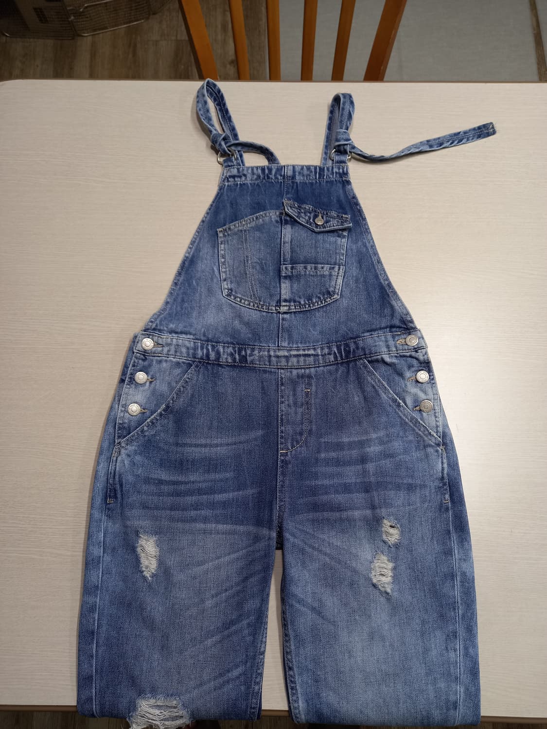 26-27 ZARA TRF 데미지워싱 멜빵진 26-616 상품이미지3