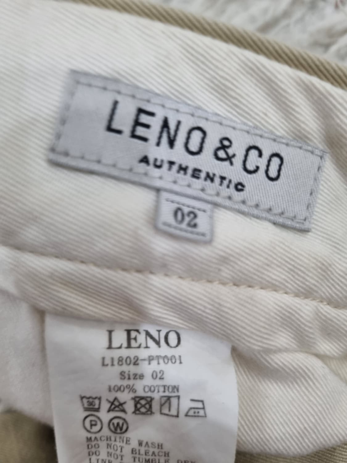 레노앤코 LENO & Co 일본 여성 복각 면바지 02 상품이미지4