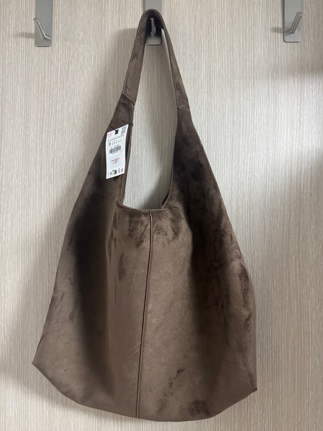 [새상품] 자라 스웨이드 숄더백 (남성) 상품이미지3