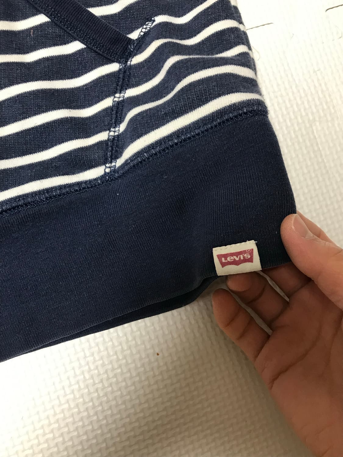 리바이스 스트라이프 후드집업 상품이미지5