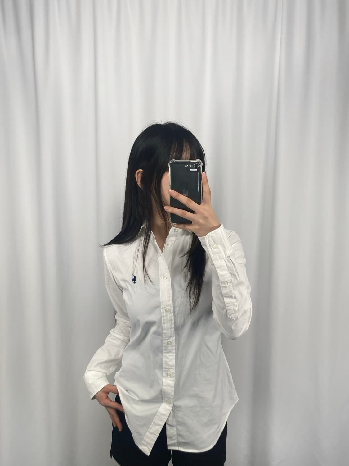 폴로 화이트 셔츠 상품이미지1