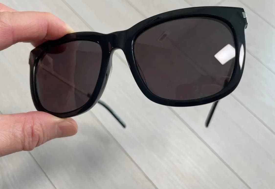 Saint Laurent SL/26K 선글라스 블랙 / 금테 / 정품 / 상품이미지2