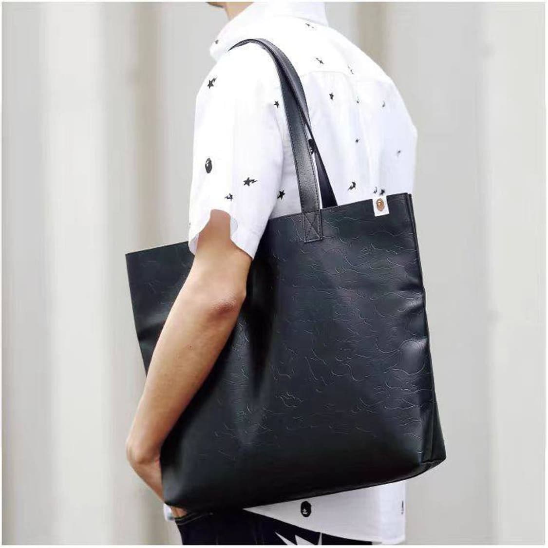 베이프 잡지부록 레더 토드백 가방 상품이미지3