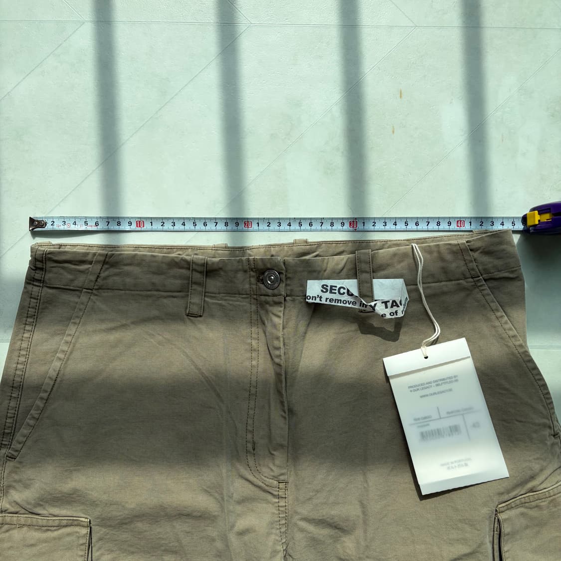 새상품(42)아워레가시 피크 카고 팬츠 베이지 상품이미지4