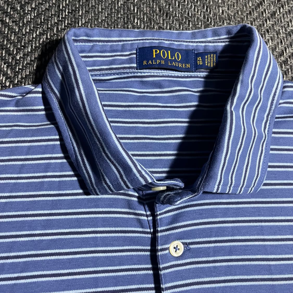 [XL] POLO 폴로 스트라이프 카라티 상품이미지4