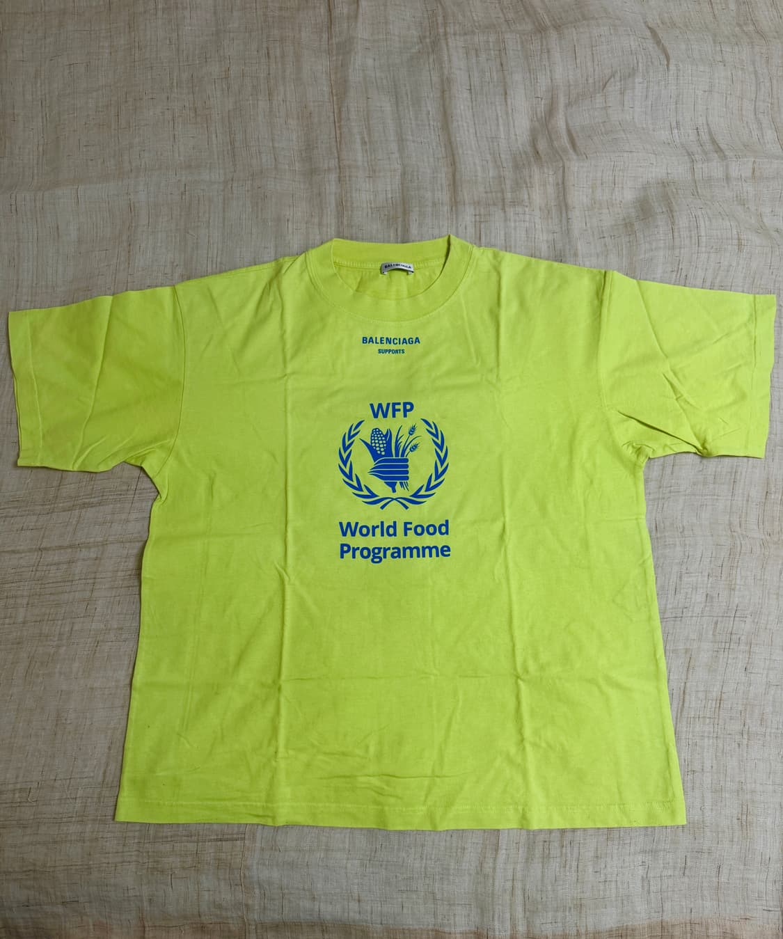 Yellow World Food Program Tshirt 티셔츠 상품이미지5