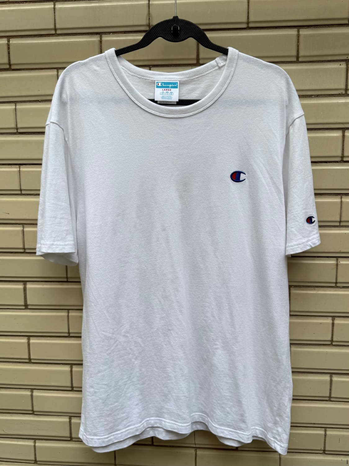 Champion white Tshirt 상품이미지5