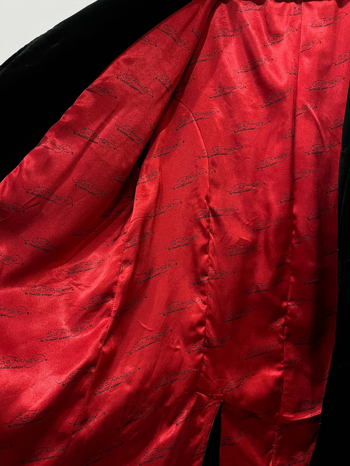 ED HARDY 에드하디 금장 자수 벨벳 자켓 상품이미지9