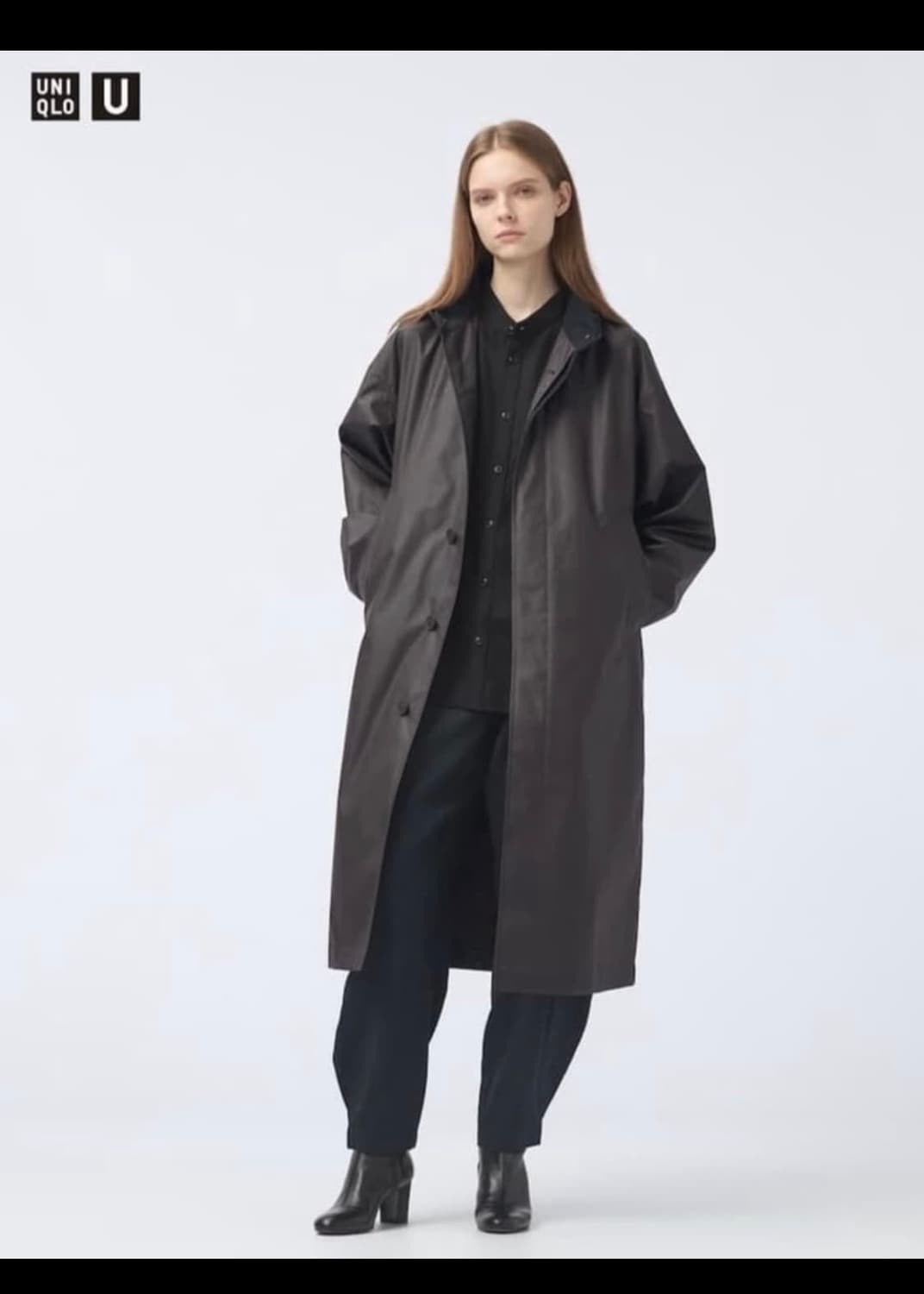 유니클로 U 코티드 롱 코트 L 상품이미지7