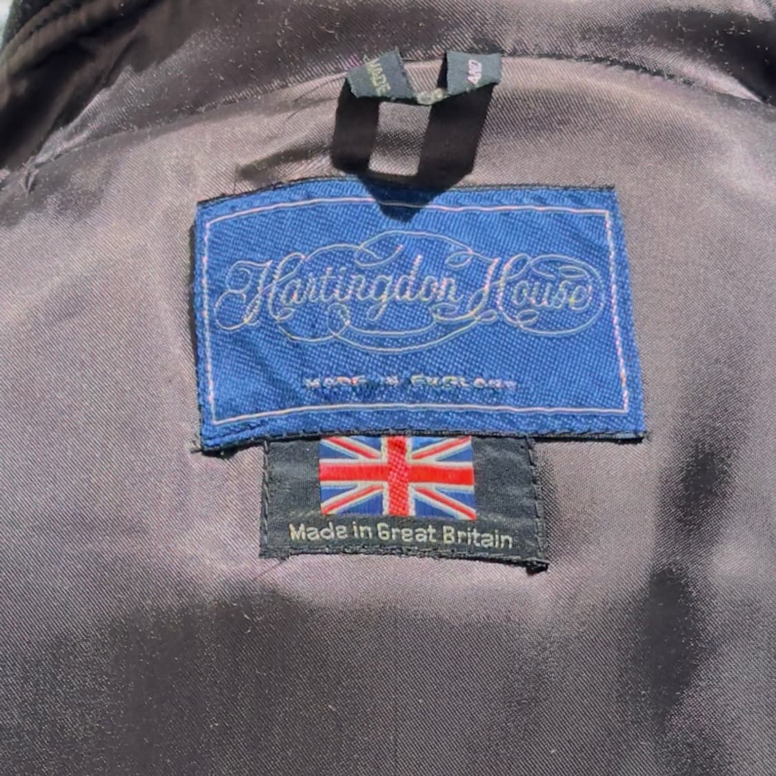 Huntingdon House 울 체크 셔켓 상품이미지8